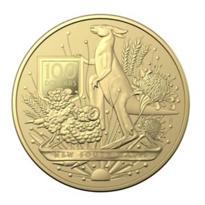 Royal Australian Mint, 2022 Coat of Arms (New South Wales) 1 oz Gold Coin