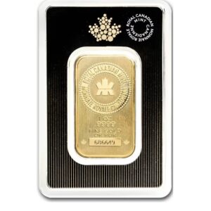 Royal Canadian Mint, 1 oz Gold Minted Bar in Assay