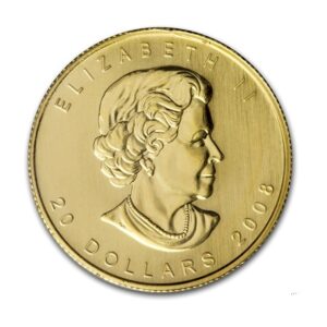 Royal Canadian Mint, 2008 Maple Leaf 1/2 oz Gold Coin