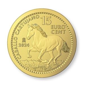 Spanish Royal Mint, 2024 Caballo Colt 1/10 oz Reverse Proof Gold Coin