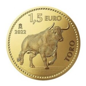 Spanish Royal Mint, 2022 Spanish Toro 1 oz Gold Coin