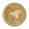 Spanish Royal Mint, 2023 Spainish Bull Doubloon 1/10 oz Reverse Proof Gold Coin