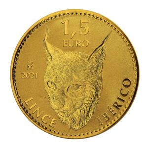 Spanish Royal Mint, 2021 Spanish Lynx 1 oz Gold Coin