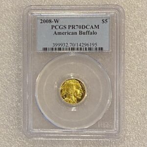 US Mint, 2008-W 1/10 oz Proof Gold Buffalo PR-70DCAM PCGS