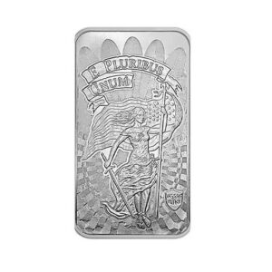 CSM, Unity & Liberty 10 oz Silver Minted Bar