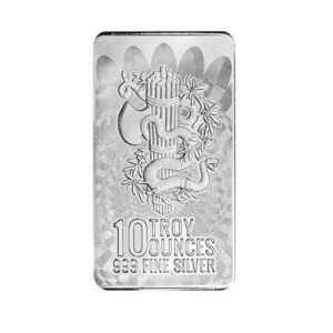 CSM, Unity & Liberty 10 oz Silver Minted Bar