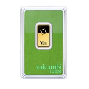 Valcambi Suisse, 10 Gram Gold Bar in Green Assay (Restocking, ETA end Sep)