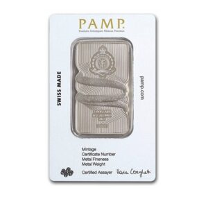 Pamp Suisse, 2023 Niue 1 oz Silver Nature's Grip Sunbeam Snake $2 Bar in Assay