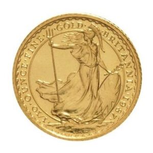 Royal Mint, 1987 Britannia 1/10 oz Gold Coin