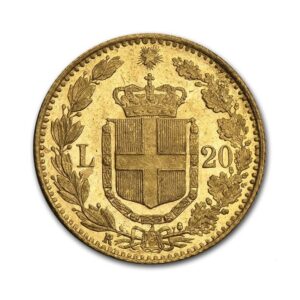 The Italian Mint, 1882 Italy Gold 20 Lire Umberto I