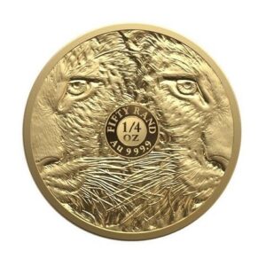 South Africa Mint, 2023 South Africa Big 5 Leopard 1/4 oz Gold Proof Coin