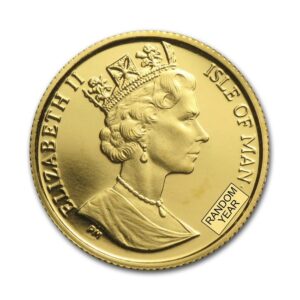 Pobjoy Mint, Isle of Man Angel 1/20 oz Gold Proof Coin (Random Year)