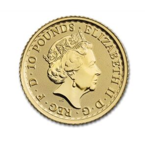 Royal Mint, 2020 - 2023 QEII Britannia 1/10 oz Gold Coin