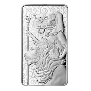 Royal Mint, 2021 10 oz Great Britain The Great Engravers Collection : Una And The Lion .9999 Silver Bar