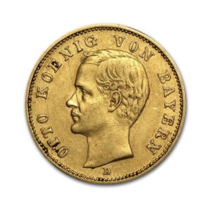 German Gold 20 Mark Gold Coin (Random Year)