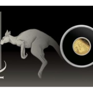 Perth Mint, 2024 Australia 1/2 Gram Gold Kangaroo Mini Roo in Assay (Coming soon)