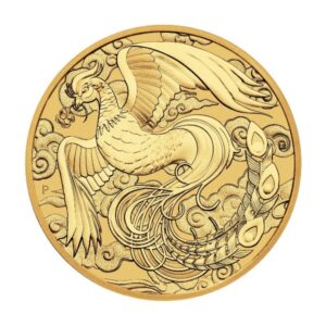 Perth Mint, 2023 Australia Chinese Myths & Legends Phoenix 1 oz Gold Coin