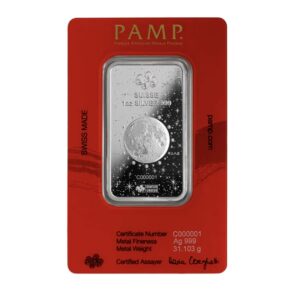 Pamp Suisse, 2024 Legend of the Azure Dragon, 1 oz Silver Bar