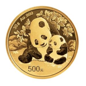 Chinese Mint, 2024 Panda 30 Gram Gold Coin