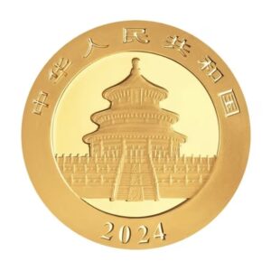 Chinese Mint, 2024 Panda 30 Gram Gold Coin