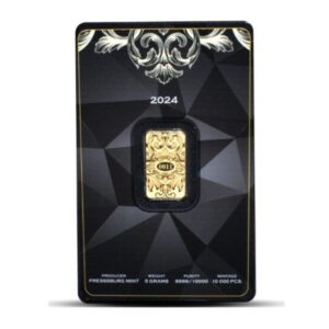 Pressburg Mint, 5 Gram Gold Bar