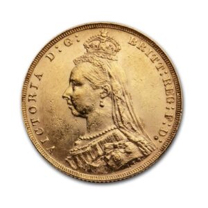 Royal Mint, Queen Victoria Jubilee Head Full Sovereign (1887-1893)