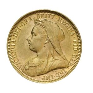 Royal Mint, Queen Victoria Old Head Gold Sovereign (1893-1901)