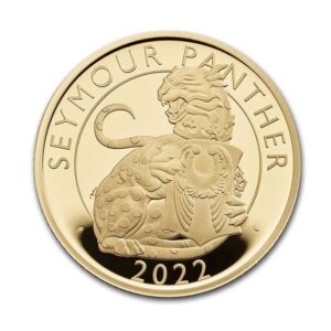 Royal Mint, 2022 1/4 oz Gold Royal Tudor Beasts Panther Proof (Box/COA)