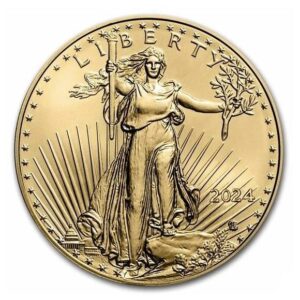 US Mint, American Eagle 1/10 oz Gold Coin 2021 (Type II) - 2024