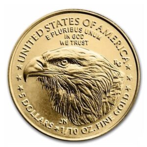 US Mint, American Eagle 1/10 oz Gold Coin 2021 (Type II) - 2024