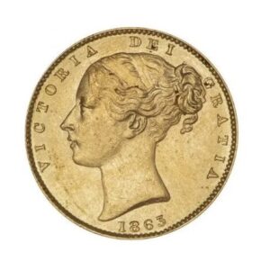 Royal Mint, Queen Victoria Young Head Full Sovereign (1838 to 1887)