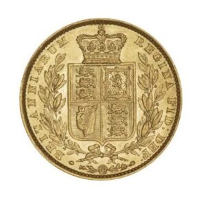 Royal Mint, Queen Victoria Young Head Full Sovereign (1838 to 1887)