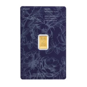 Royal Mint, Best Wishes 1 Gram Gold Bar in Assay