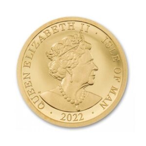 Mayer Mint, 2022 Isle of Man 1/2 Gram Gold Noble Ultra High Relief Gem Proof