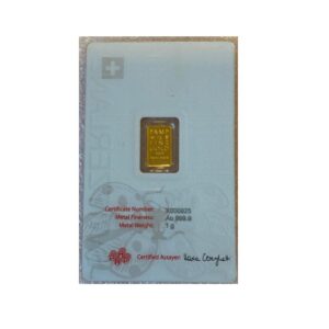 Gold Bar 1g PAMP 