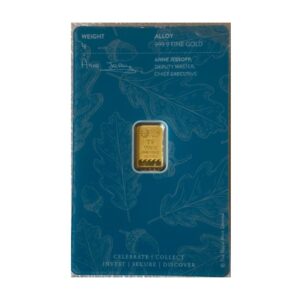 Royal Mint, Little Treasure 1 Gram Gold Bar in Assay