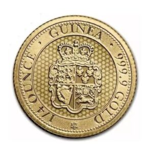 Royal Mint, St. Helena 1/4 oz Gold £25 Rose Crown Guinea BU (Random Year)