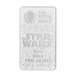 Royal Mint, 2024 10 oz Great Britain Star Wars: Light Side .9999 Silver BU Bar