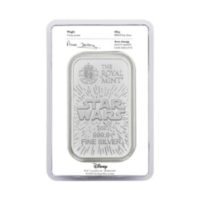 Royal Mint, 2024 Star Wars Light Side 1oz Silver Minted Bar