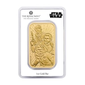 Royal Mint, 2024 Star Wars Light Side 1oz Gold Minted Bar