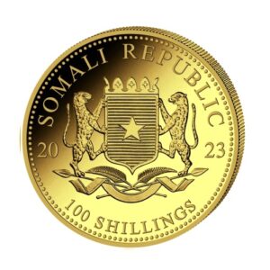 Somali 2023 Elephant 1/10 oz Gold Coin