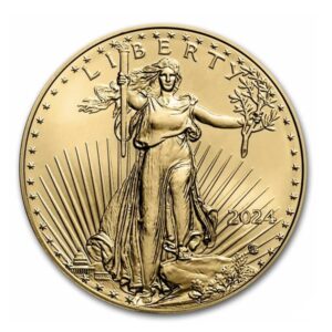 US Mint, American Eagle 1/4 oz Gold Coin 2021(Type II) -Current