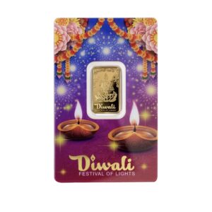 Pamp Suisse, 2023 Diwali Lakshmi 5 Gram Gold Bar