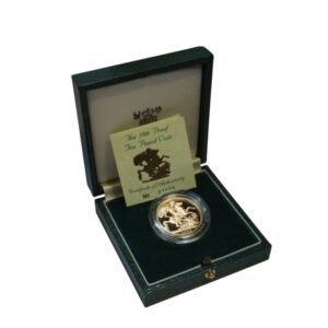 Royal Mint, 1988 Double Sovereign Gold Proof Coin