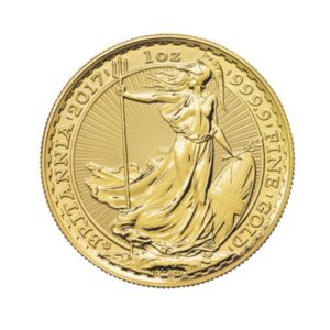 Royal Mint, 2017 1 oz Gold Britannia Gold Coin - 30th Anniversary Privy