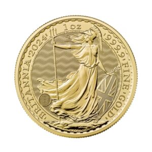 Royal Mint, 2024 Britannia 1 oz Gold Coin King Charles III