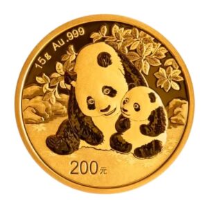 Chinese Mint, 2024 15 Gram Panda Gold Coin