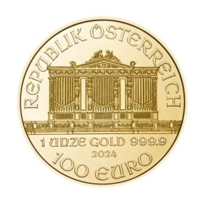 Austria Mint, Philharmonic 1 oz Gold Coin (2009, 2021 and 2024)