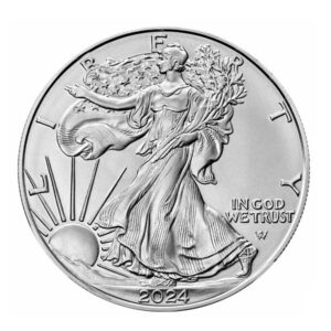 US Mint, 2024 American Eagle 1 oz Silver Coin BU