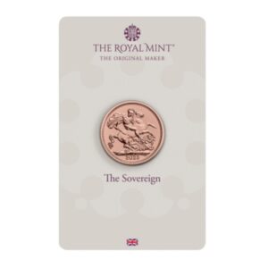 Royal Mint, 2023 King Charles III Coronation Sovereign in Blisterpack